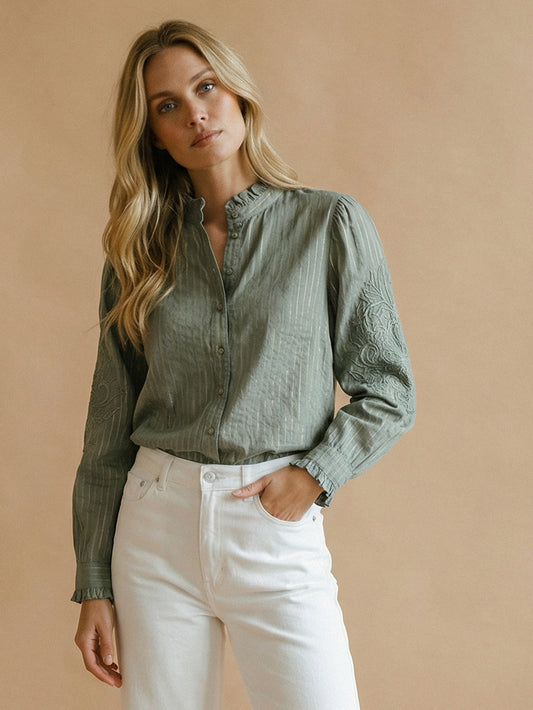 Susan blouse Grey