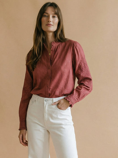 Susan blouse Red