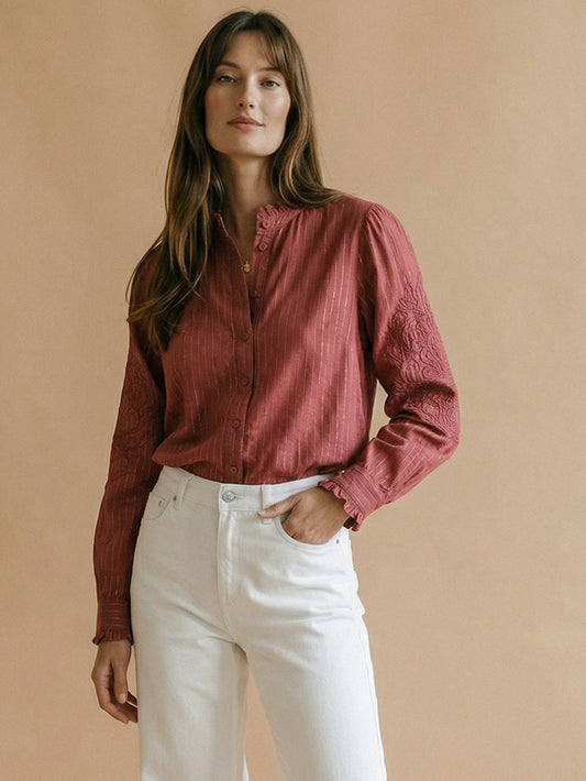 Susan blouse Red